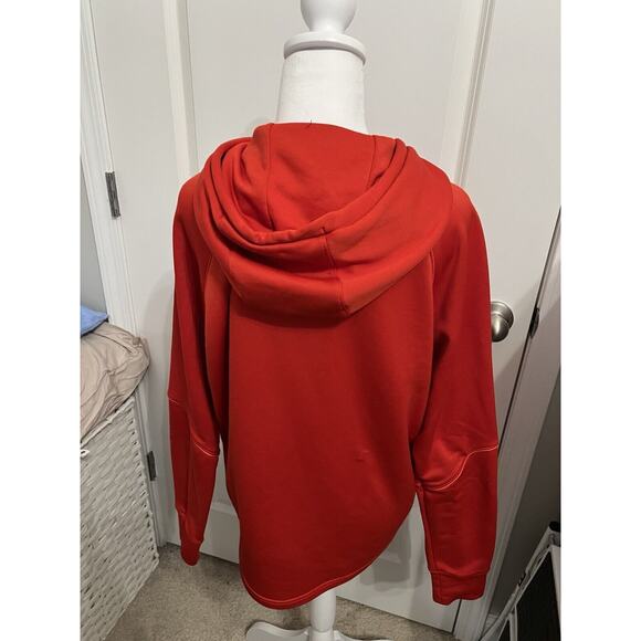 Under Armour Vibrant Red Zip-Up Hoodie - Picture 3 of 11
